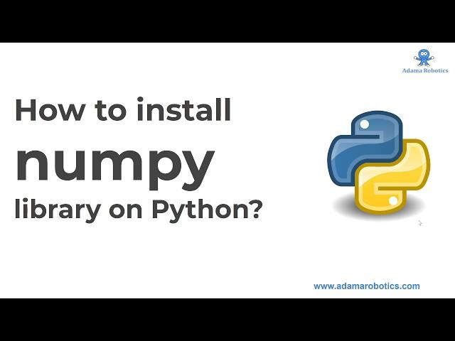 How to install Numpy library on Python Windows? (In just 1 min)