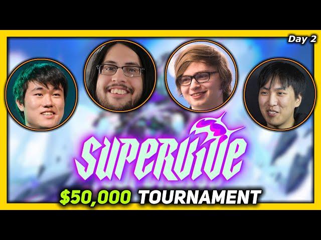 4 ex-LoL PROS compete in a $50,000 SUPERVIVE Tournament (Day 2)