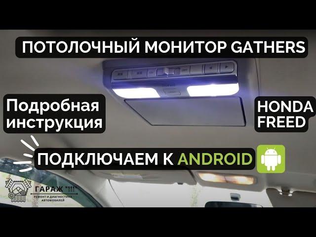 Потолочный монитор gathers как подружить с Android