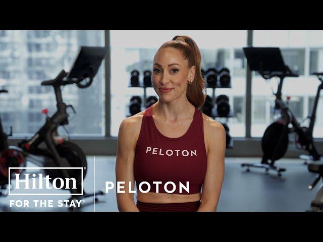 Hilton and Peloton: How to Use the Peloton Bike to Strengthen Your Stay