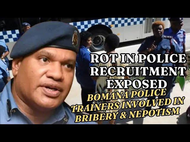 ROT IN POLICE RECRUITMENT EXPOSED: Recruitment team confronts POLICE TRAINERS of BRIBERY & NEPOTISM