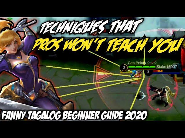 Fanny Techniques PRO'S NEVER TEACH YOU | Mobile Legends Beginner Guide 2020