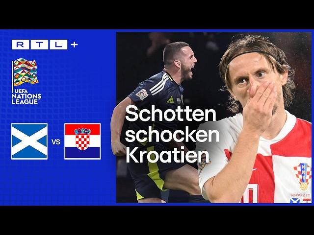 Schottland vs. Kroatien - Highlights | UEFA Nations League | RTL Sport