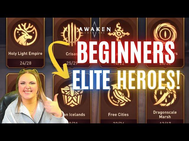 These Elite heroes will help beginners the most! Awaken: Chaos Era #awakenchaosera #acecc