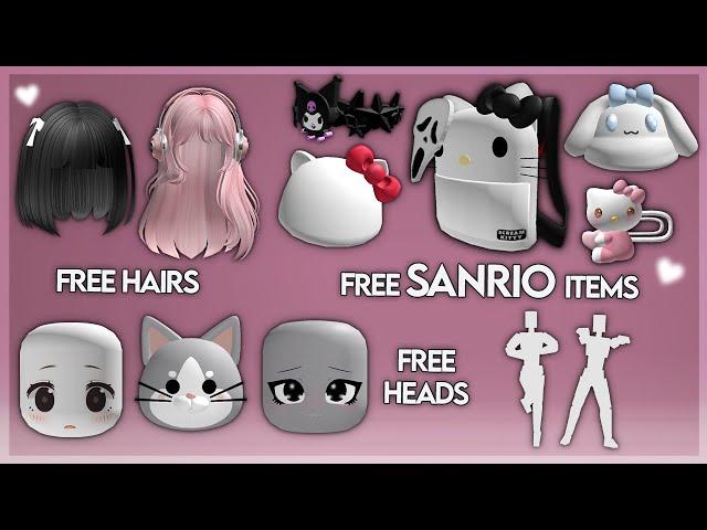 HURRY! GET NEW SANRIO FREE ITEMS + HAIR / FREE LIMITEDS / FREE EMOTES / FREE FACES