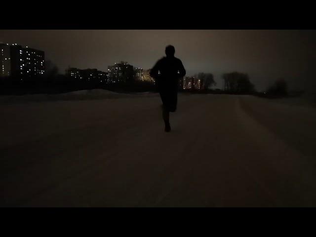 Вечерняя беговая прогулка/Evening run