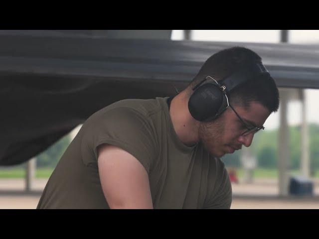 AFSC #2A3X7 Tactical Aircraft Maintenance Specialist reel and interview