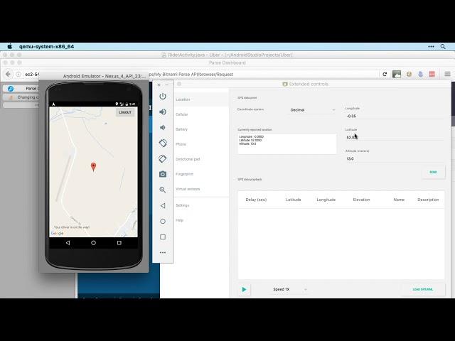 Build Uber Clone Android Studio Show Driver Realtime Activity - 05