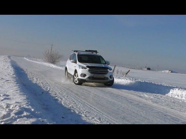 Работа системы курсовой устойчивости (ESP) на Ford Kuga 2017