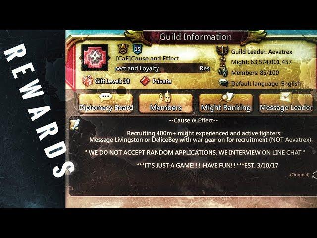 Lords Mobile - Master Guild Fest Rewards