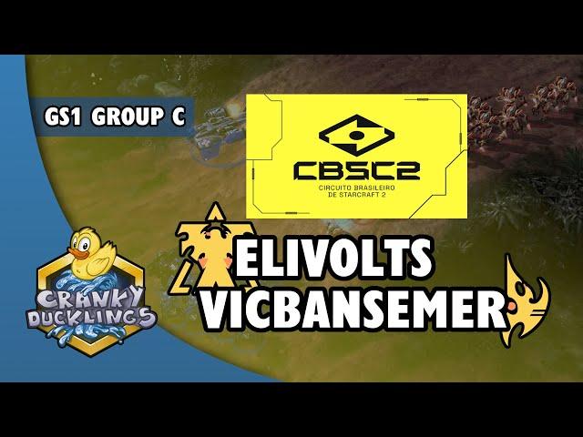 Elivolts vs VicBansemer - TvP | CBSC2: A Decisão - Group Stage 1 Group C | Brazilian SC2 Tournament
