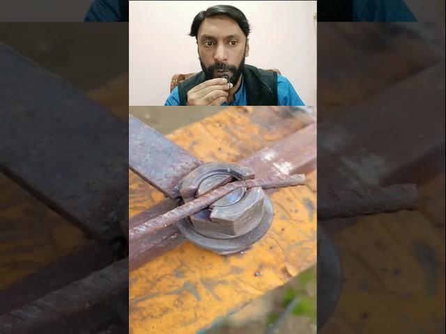 Watch This Incredible DIY Concrete Rod Cutter in Action Smooth Cuts Every Time #shorts