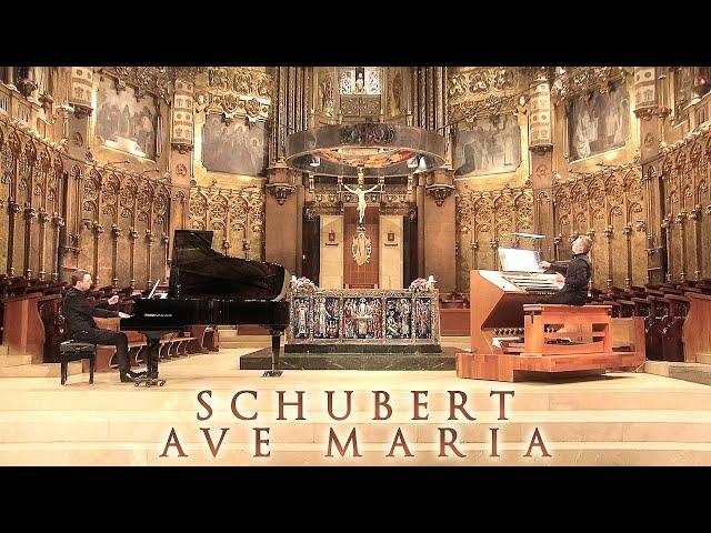 SCHUBERT - AVE MARIA - MONTSERRAT BASILICA - PIANO & ORGAN DUO - SCOTT BROTHERS DUO