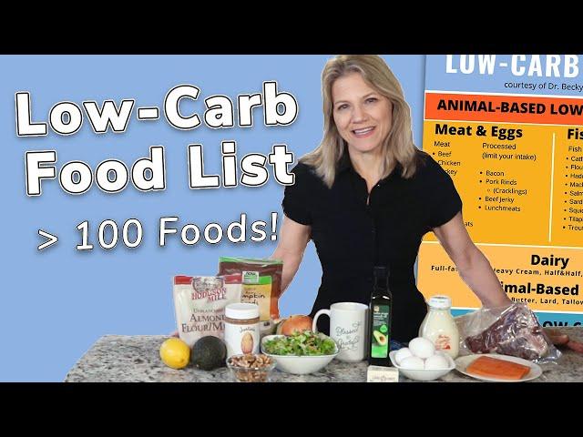 What Can You Eat on a Low Carb Diet? (Full Food List)