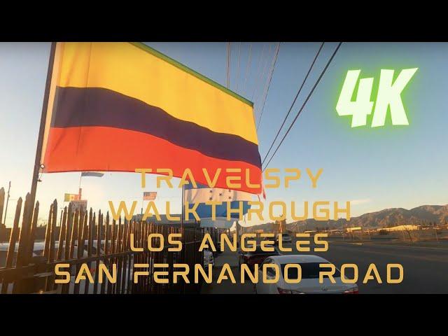 TravelSpy 4k Walkthrough: Los Angeles San Fernando Road