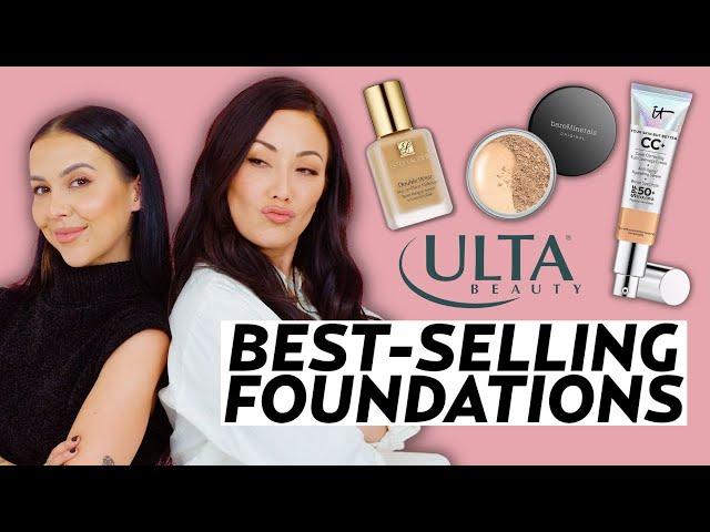 Rating the Best-Selling Foundations at Ulta! bareMinerals, It Cosmetics, Estee Lauder, & More