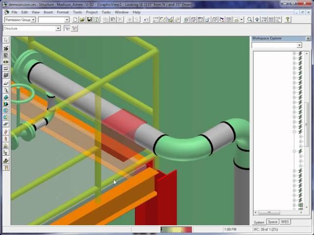 Structural Enhancements-CIMsteel & Designed Handrail-Now Available Smart 3D V2011 Service Pack 1