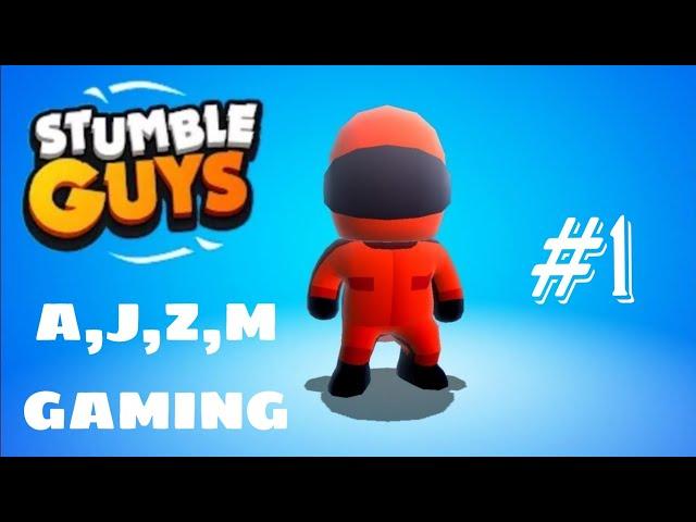 STUMBLE GUYS || AYAAN VS JUNAID || A,J,Z,M GAMING