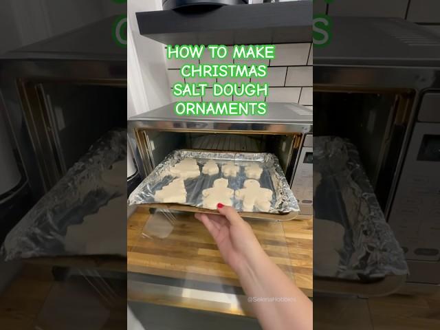 How to make Christmas salt dough ornaments! Inexpensive Holiday DIY