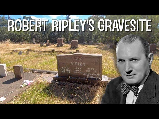 Weed Choked Grave of Legendary Robert Ripley