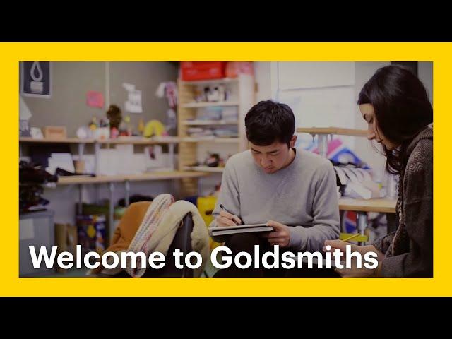 Welcome to Goldsmiths