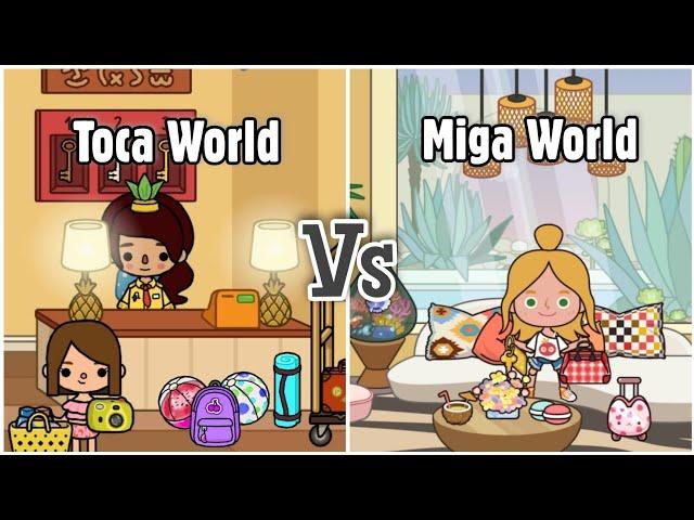 Toca Hotel versus Miga Hotel | Toca Boca | NecoLawPie