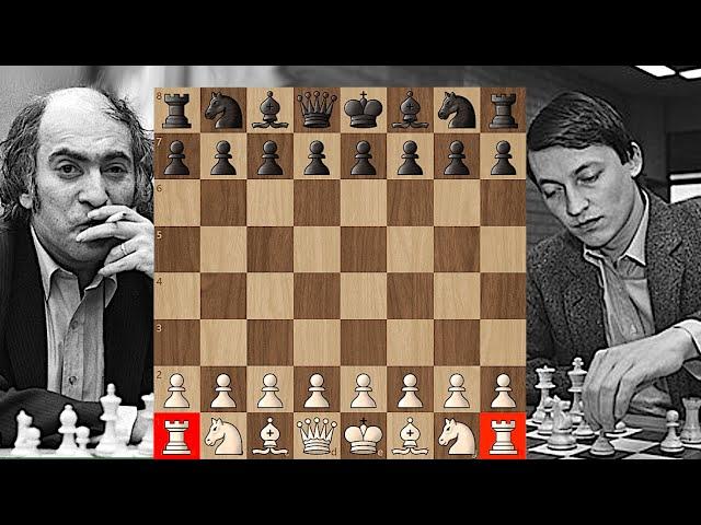 Сражение ЧЕМПИОНОВ! ЖЕРТВА 2 Ладей! Михаил Таль - Анатолий Карпов Шахматы Блиц