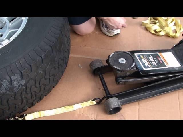 Easy and safe way to break a tire bead