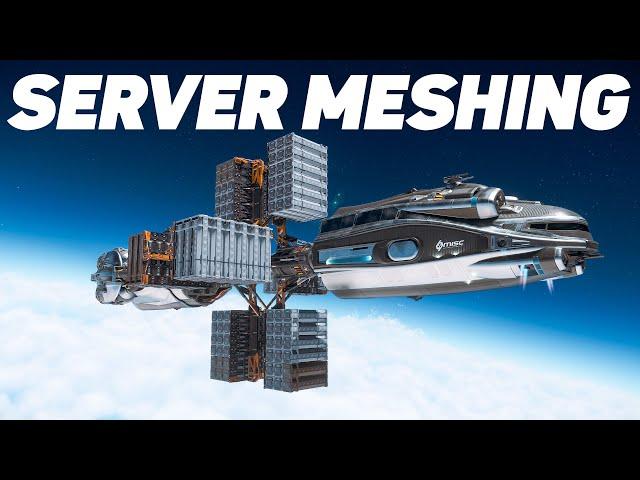 Star Citizen vs 1000 Players -  Server Mesh Testing