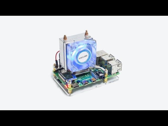 Raspberry Pi 4 Ultimate Cooler!! The Icecube works on the Pi 4 , Pi 3 & 3B+