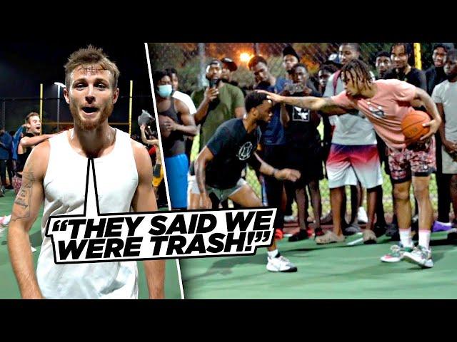 Trash Talkers Said "Y'all NOT LIKE THAT!" We EXPOSED Them Quick! Ballislife East Coast Squad