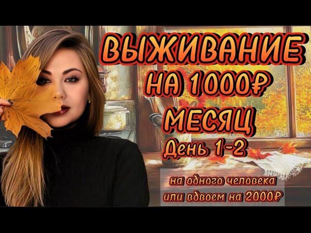 КАК ПРОЖИТЬ НА 1000₽ МЕСЯЦ НА ЧЕЛОВЕКА?!ЖИВЁМ ВДВОЕМ НА 2000₽ В МЕСЯЦ! ЭКОНОМНОЕ МЕНЮ НА МЕСЯЦ! 2024