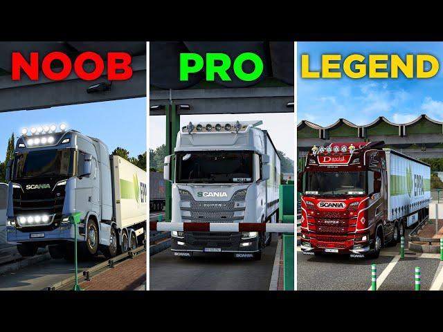 ETS2 Noob VS Pro VS Legend