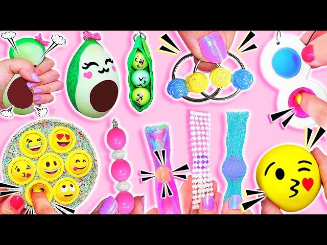  13 DIY Best Compilation TIKTOK POP IT Fidget toys! VIRAL TikTok anti-stress fidgets