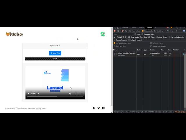 Processing video for streaming using Laravel, FFMpeg & Queue