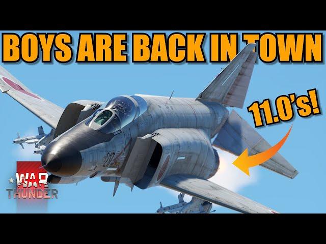 A LOOK in the NEW 11.0's! MiG-21Bis, F-4EJ & MiG-23M! NEW BR CHANGES! - War Thunder