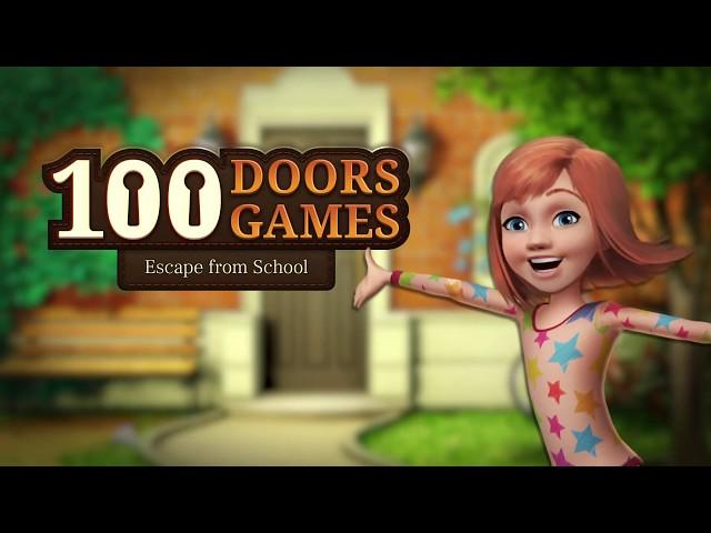 100 Doors Games: Escape from School 30s new