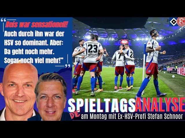 Die Spieltags-Analyse am Montag mit Ex-HSV-Profi Stefan Schnoor I HSV - Düsseldorf I 2024/25 I #4