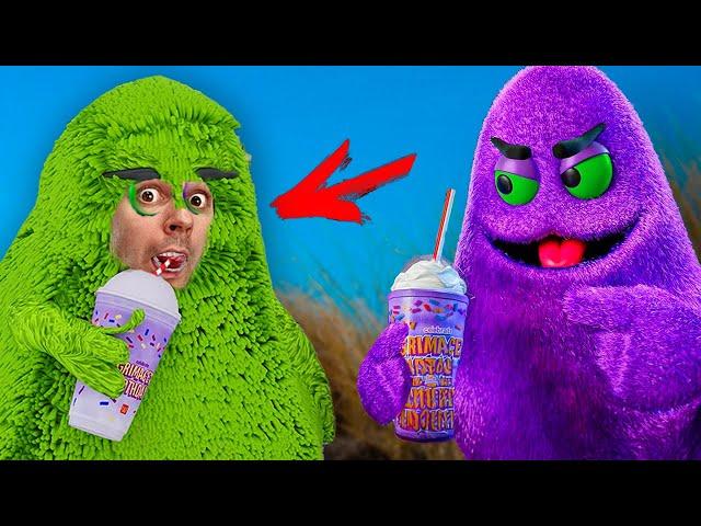 НЕ ПЕЙТЕ GRIMACE SHAKE Самый СТРАШНЫЙ напиток ГРИМАС ШЕЙК из МАКДАКА