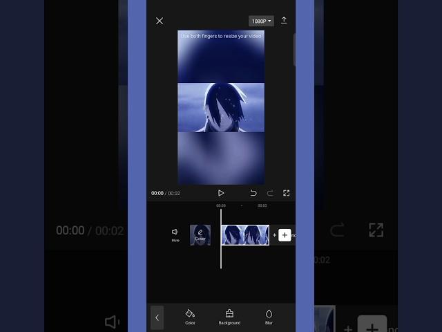 How to get blur background in Capcut  | Anime Edits  | capcut tutorial #shorts #capcut #amv #anime