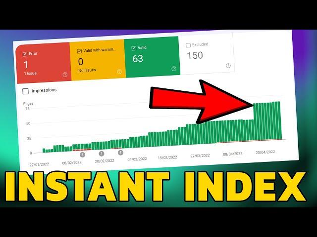 HOW TO INDEX PAGES IN GOOGLE INSTANTLY! 