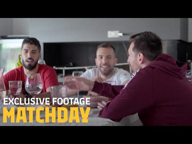 Unseen footage from MATCHDAY: Inside FC Barcelona