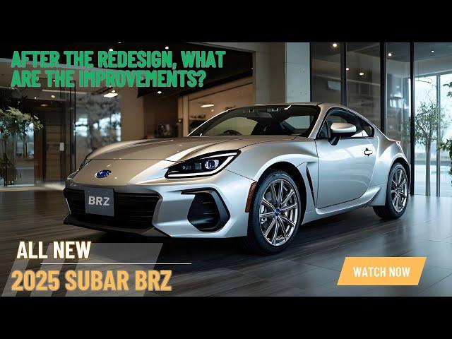 2025 Subaru BRZ : Sport Mode Button To The Updated BRZ !