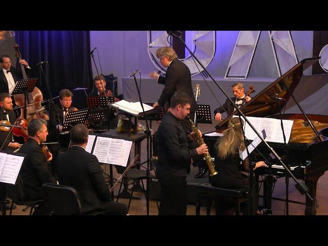 Sergii Leontiev - Concertino for soprano saxophone, piano and string orchestra (KyivMusicFest 2021)