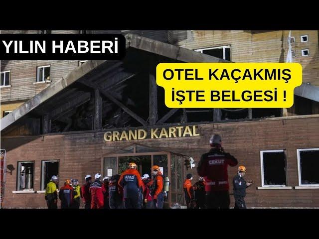 Meğer otel kaçakmış ve bakanlık belgeleri silmiş!