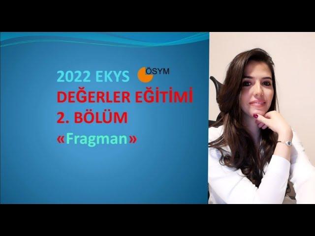 DEĞERLER EĞİTİMİ 2023 EKYS