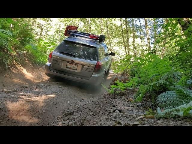 Subaru's Climbing A Little Hill...