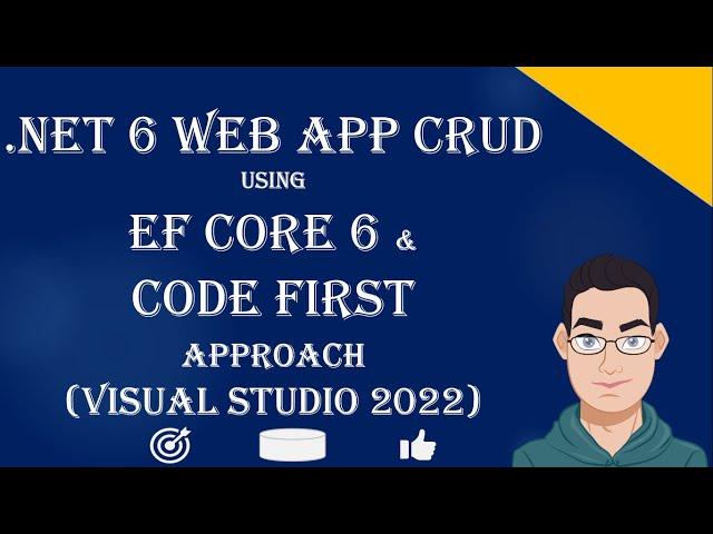 ASP.NET Core 6 MVC And EF Core 6 CRUD Operations Using Code First Approach | Scaffolding DotNET 6