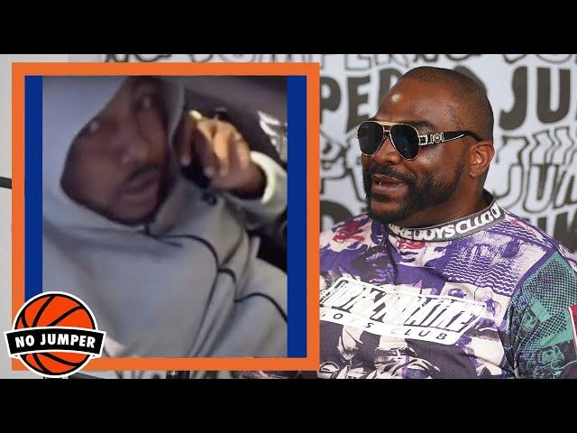 Yung Ant Jefe on Video of Blood Denying his Gang Affiliation When Approached by Crips