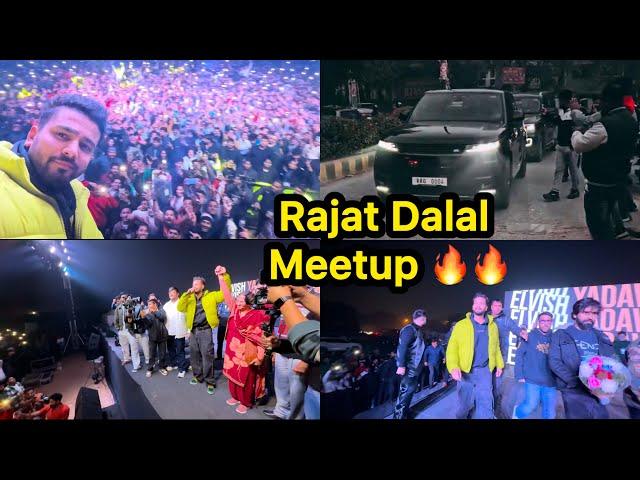 Rajat Dalal Meetup Went Crazy